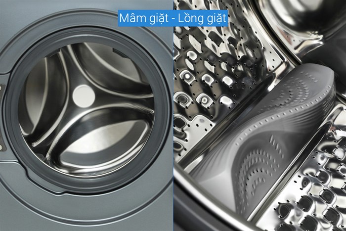 Máy Giặt Sấy Toshiba Inverter Giặt 10.5 Kg - Sấy 7 Kg TWD-T21BU115UWV(MG)